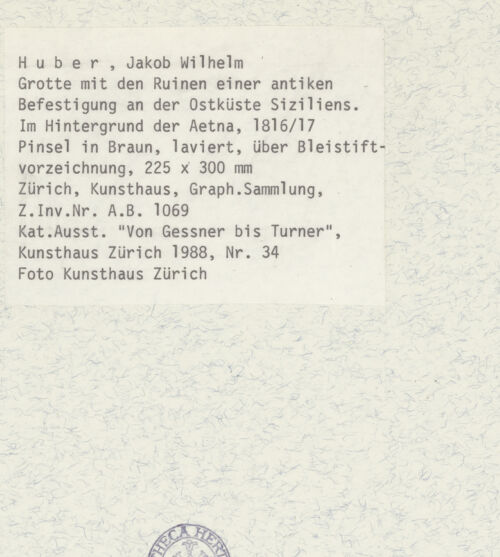 Rückseite von bh403009_recto