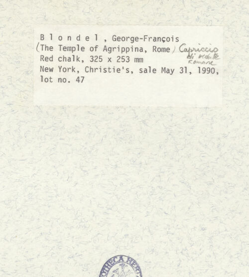 Rückseite von bh406867_recto