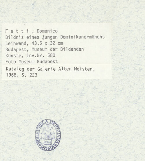 Rückseite von bh407922_recto