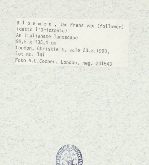 Rückseite von bh409087_recto