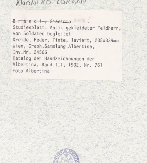 Rückseite von Albertina [https://www.deutsche-digitale-bibliothek.de/content/lizenzen/rv-ez/] Studienblatt. - , bh409247_recto. Foto.