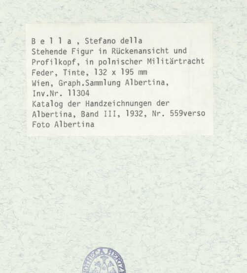 Rückseite von bh409429_recto