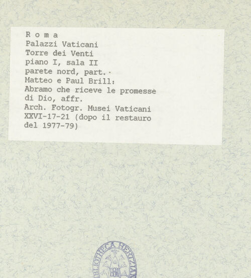 Rückseite von bh412438_recto