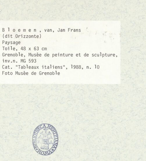 Rückseite von bh413834_recto