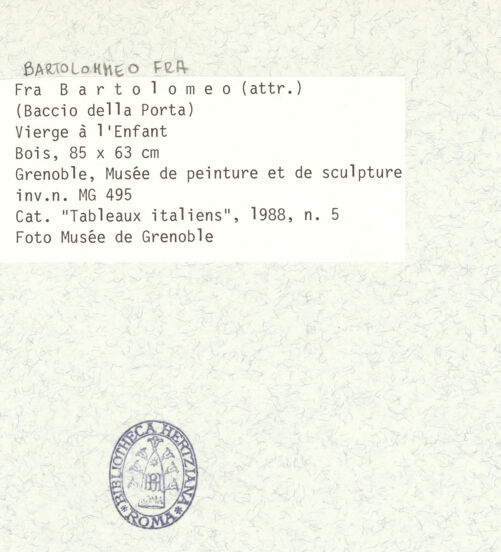 Rückseite von bh413842_recto