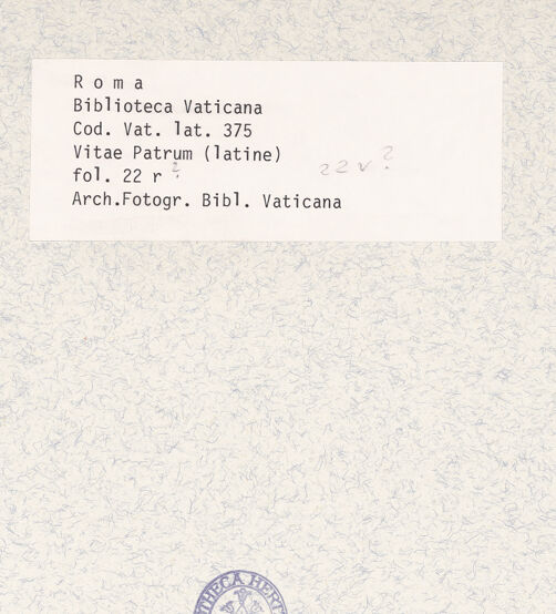 Rückseite von bh414088_recto