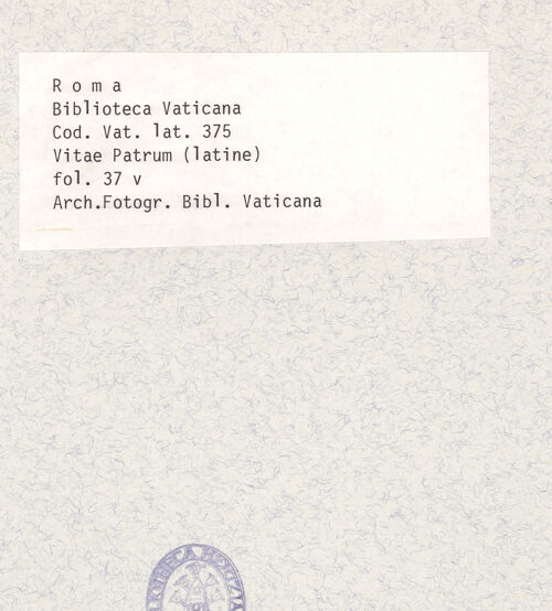 Rückseite von bh414100_recto