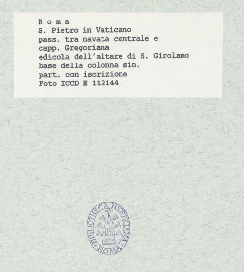 Rückseite von bh414134_recto