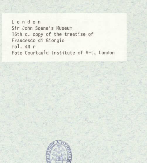 Rückseite von bh414743_recto