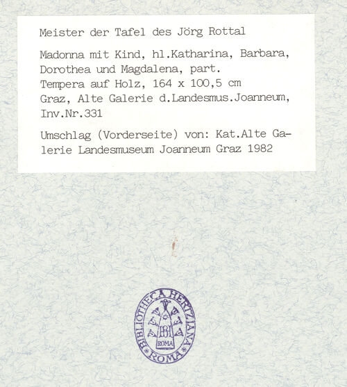 Rückseite von bh415631_recto