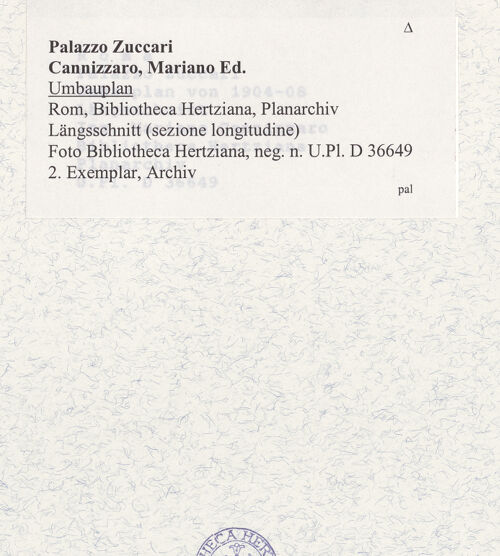 Rückseite von bh419942_recto