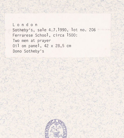 Rückseite von bh421879_recto