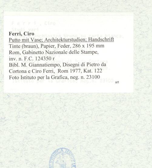 Rückseite von bh422792_recto