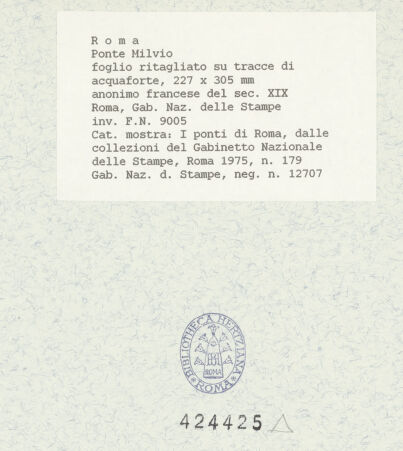 Rückseite von bh424425_recto