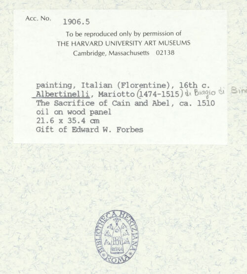 Rückseite von bh426563_recto