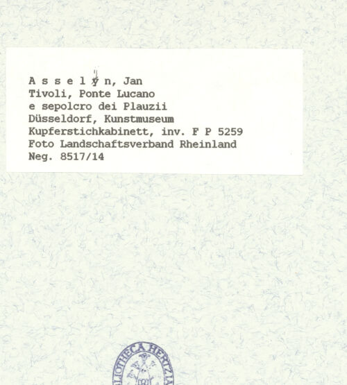 Rückseite von bh426985_recto