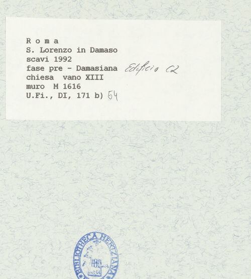 Rückseite von bh427460_recto