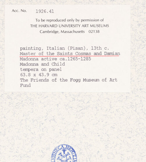 Rückseite von bh427863_recto