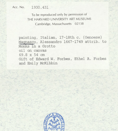 Rückseite von bh428865_recto