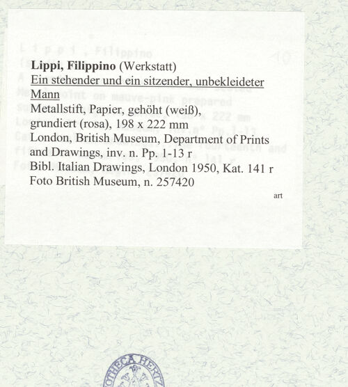 Rückseite von bh430075_recto