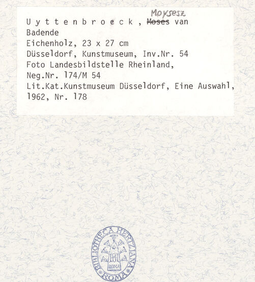 Rückseite von bh430880_recto