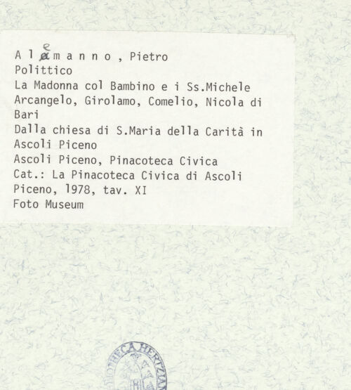 Rückseite von bh430909_recto