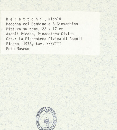 Rückseite von bh430942_recto