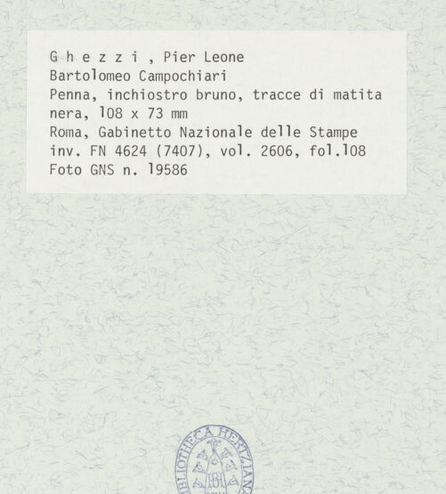 Rückseite von Gabinetto Nazionale delle Stampe [https://www.deutsche-digitale-bibliothek.de/content/lizenzen/rv-ez/] Bartolomeo Campochiari - , bh432235_recto. Foto.