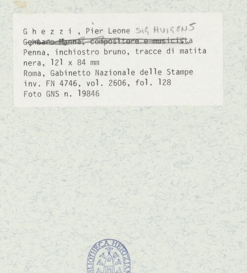 Rückseite von Gabinetto Nazionale delle Stampe [https://www.deutsche-digitale-bibliothek.de/content/lizenzen/rv-ez/] Herr Huigens, Händler - , bh432369_recto. Foto.