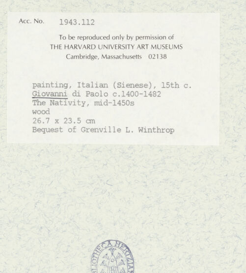 Rückseite von bh432437_recto