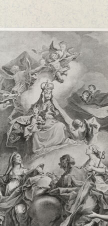 Rückseite von Tomba, Verona [http://creativecommons.org/publicdomain/mark/1.0/] "Madonna del Popolo" - , bh432737. Foto.