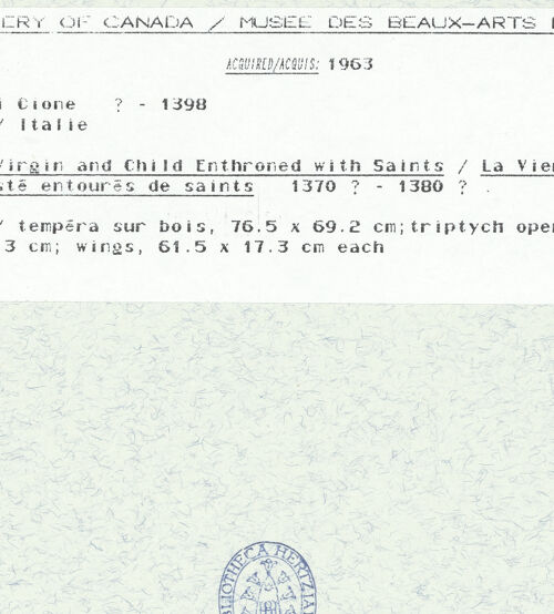 Rückseite von bh433140_recto