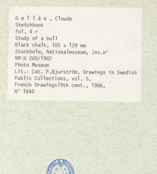 Rückseite von bh433666_recto