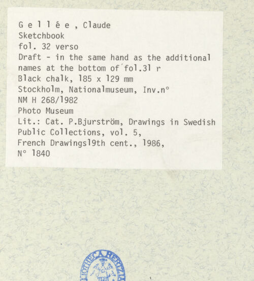 Rückseite von bh433732_recto