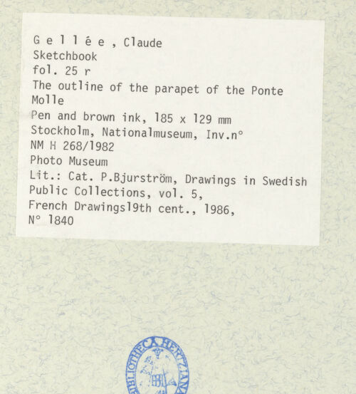 Rückseite von bh433737_recto