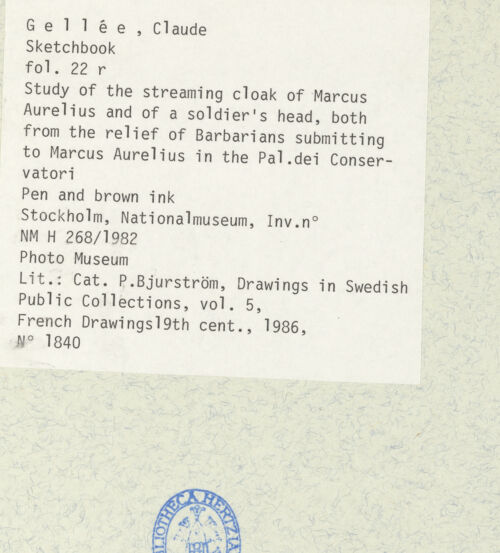 Rückseite von bh433745_recto