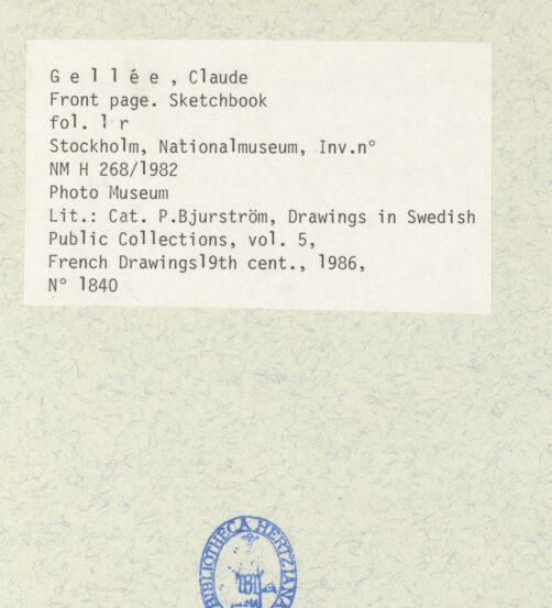 Rückseite von bh433767_recto