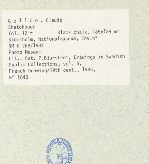 Rückseite von bh433772_recto