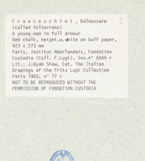 Rückseite von bh433853_recto