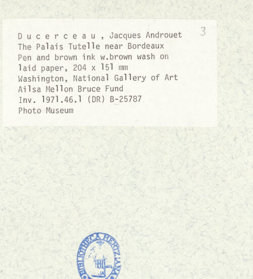 Rückseite von bh433893_recto