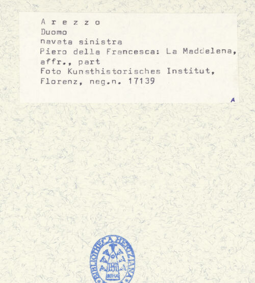 Rückseite von Kunsthistorisches Institut in Florenz