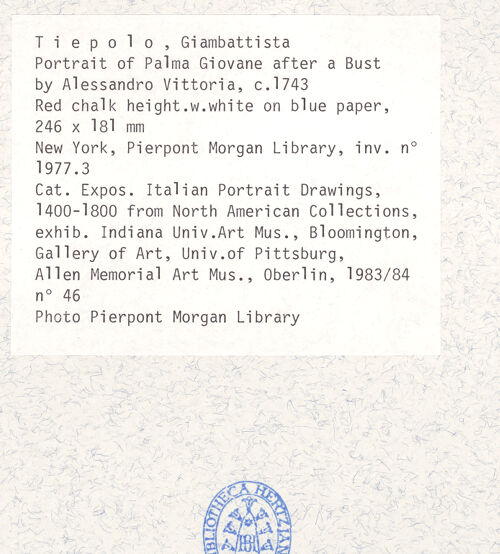 Rückseite von Bibliotheca Hertziana [https://www.deutsche-digitale-bibliothek.de/content/lizenzen/rv-fz/] San Fortunato - Westliche Mittelschiffspfeiler, obere Hälfte mit Kapitellzone, bh434411_recto. Foto: Savio, Oscar.