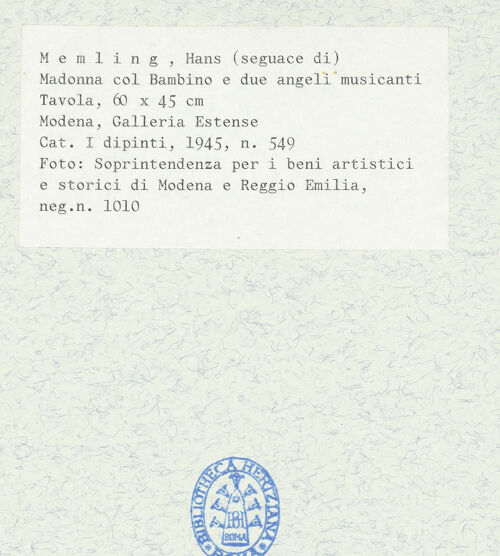 Rückseite von bh434492_recto