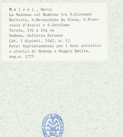 Rückseite von bh434495_recto