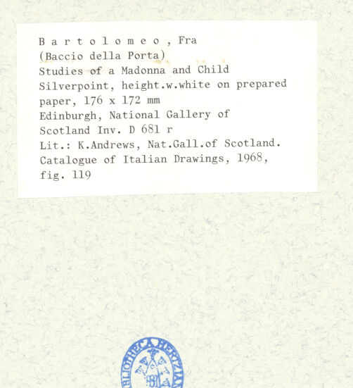 Rückseite von bh435185_recto