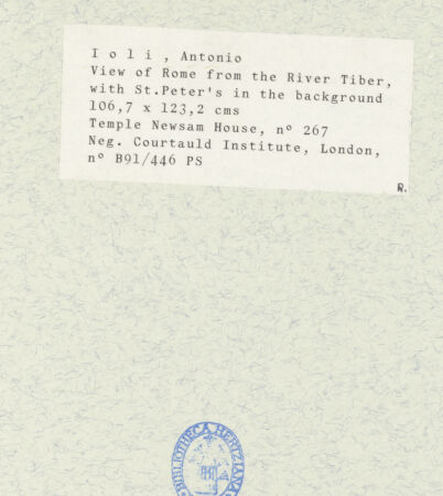 Rückseite von bh435245_recto