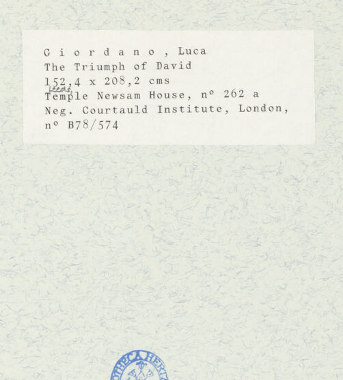 Rückseite von bh435253_recto