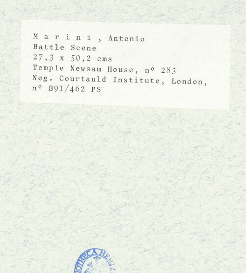 Rückseite von bh435259_recto