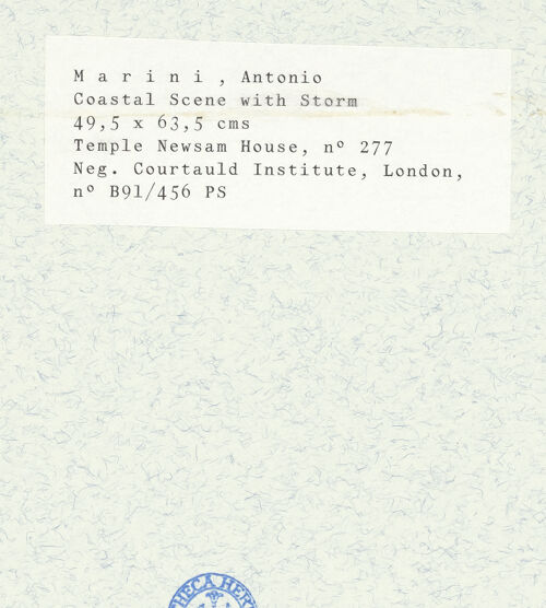 Rückseite von bh435268_recto