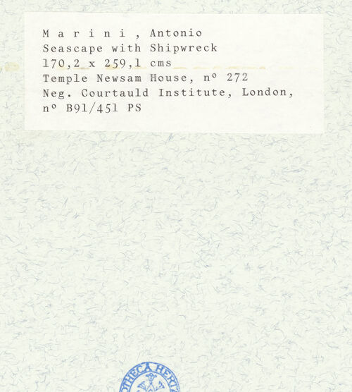 Rückseite von bh435269_recto